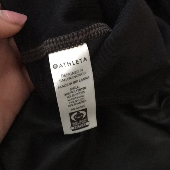 Athleta Leather Leggings - Picture 3 of 3